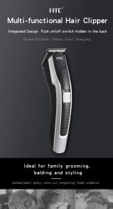 HTC AT-538 Rechargeable Hair and Beard Trimmer