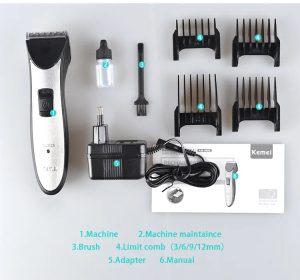 Kemei KM-3909 Rechargeable Hair Trimmer Hair clipper