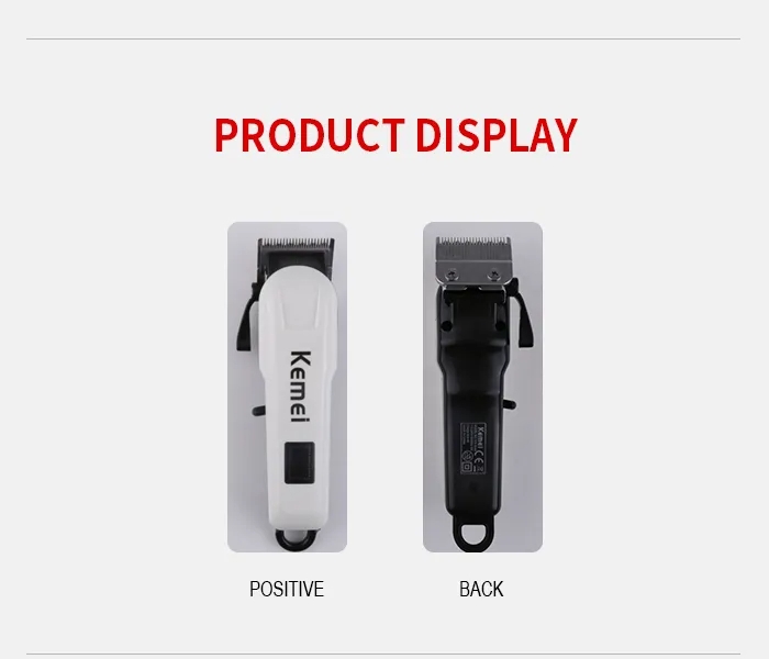 Kemei KM-809A Hair Clipper and Beard Trimmer For Men