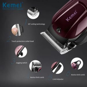 Kemei KM 2600 Rechargeable Hair Trimmer Hair clipper