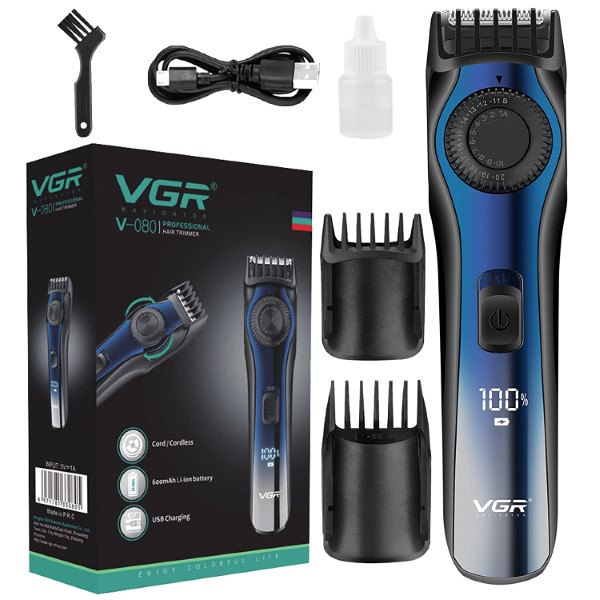 VGR V-080 Professional Electric Hair & Beard Trimmer