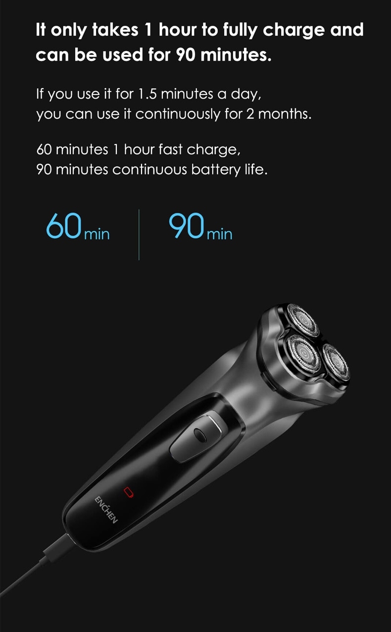 Xiaomi  Enchen Blackstone 3D Electric Shaver  